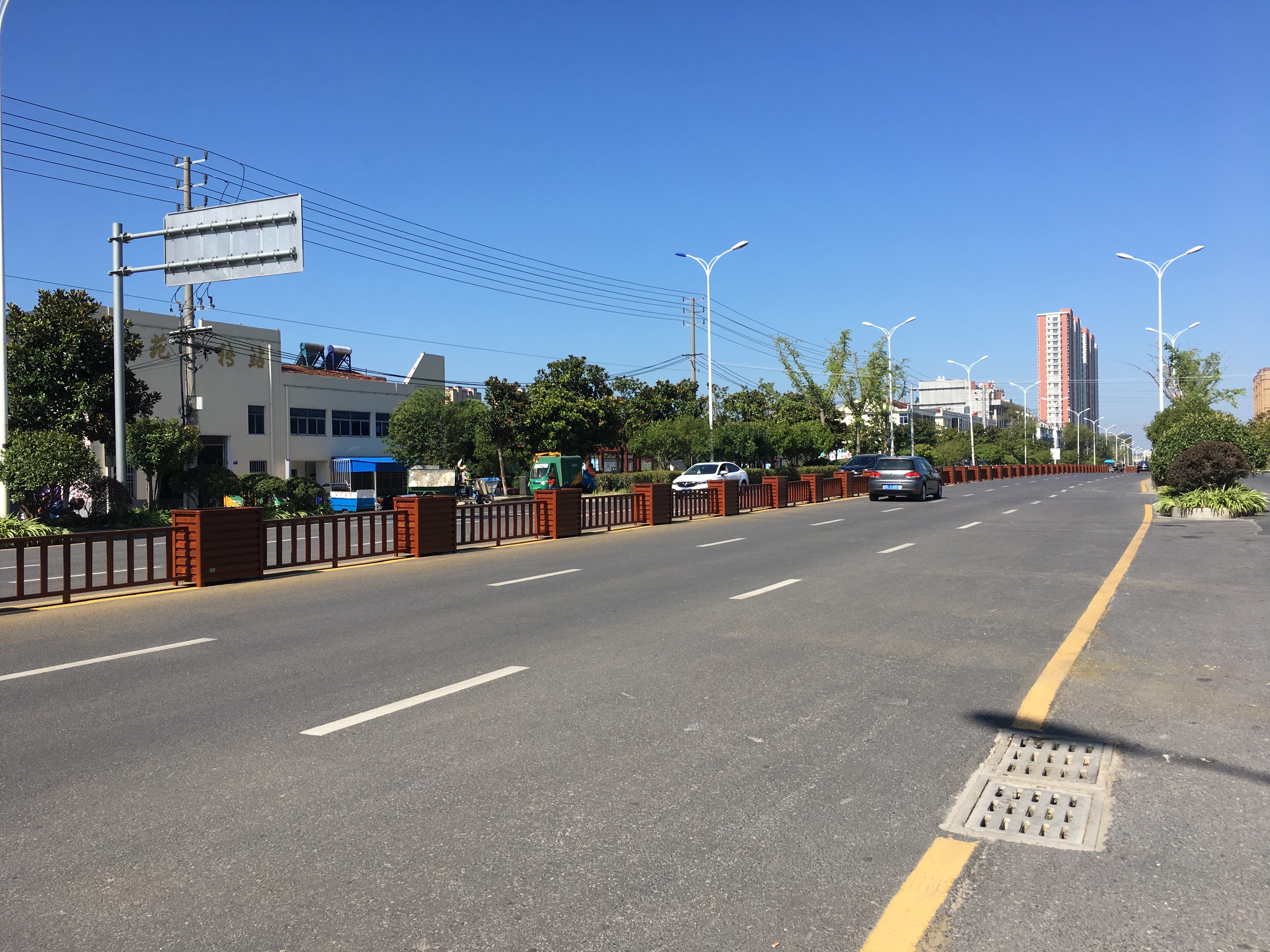 花箱道路護欄有哪些場景效果？
